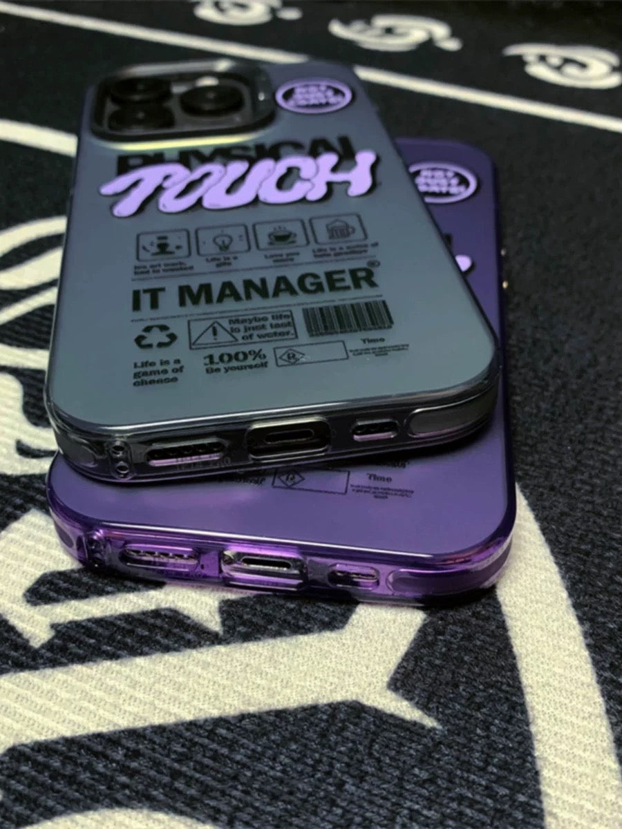 Physical Touch iPhone cases