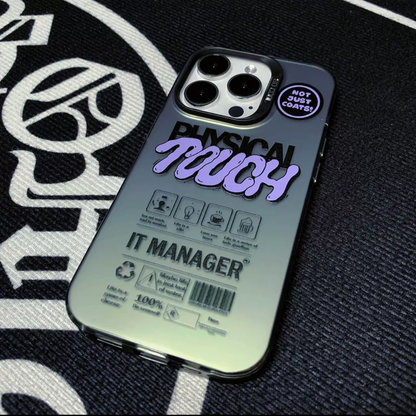 Physical Touch iPhone cases
