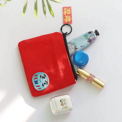 Get Rich ! Canvas Coin / Small Articles Pouch