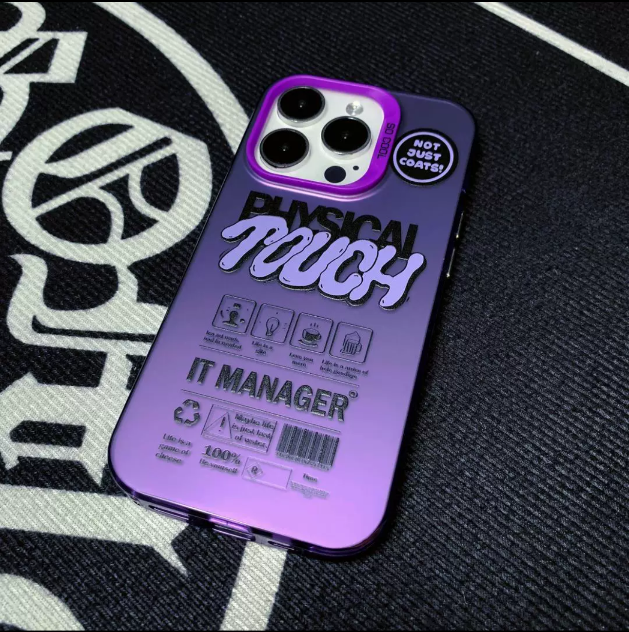 Physical Touch iPhone cases