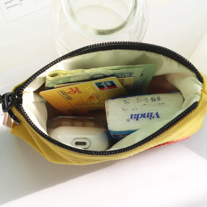 Get Rich ! Canvas Coin / Small Articles Pouch