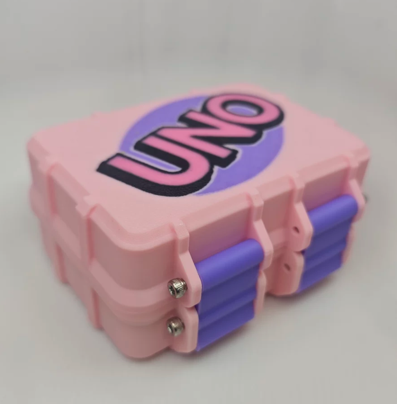 UNO Playing Cards Hard Shell Storage Case