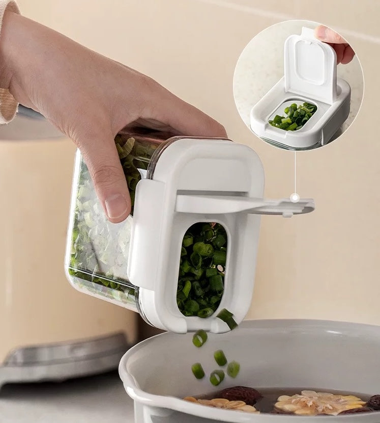 Food Preserving container x strainer (set of 2)