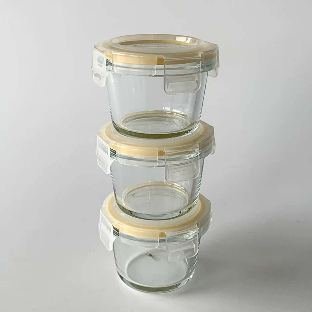 Kitchen Craft Airtight Glass Storage Containers (Set of 3)