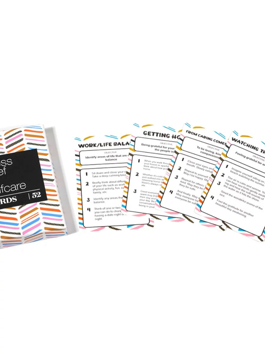 Stress Relief & Self Care Cards