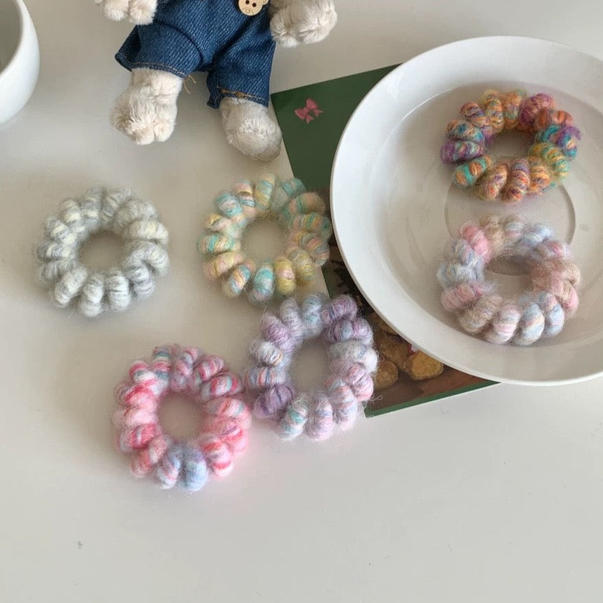 Multi-coloured Scrunchie (Pack of 3)