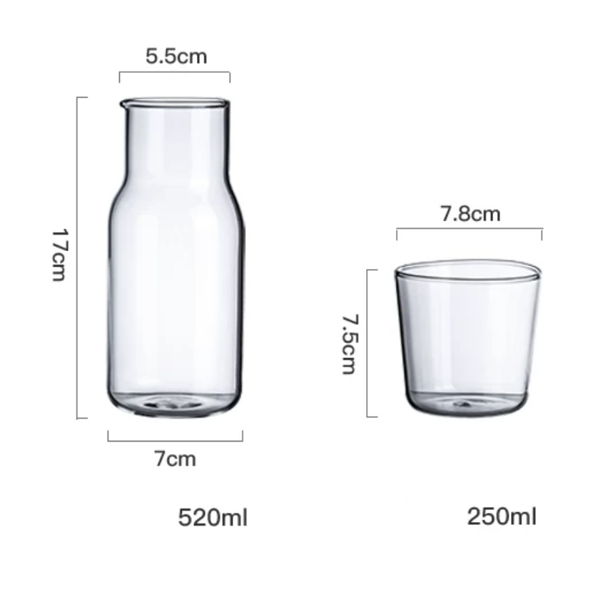 Carafe with Glass