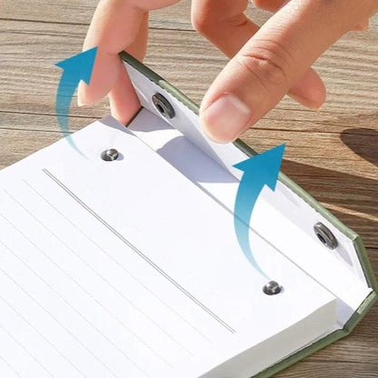 Replaceable Paper Business Notepad - A6 size