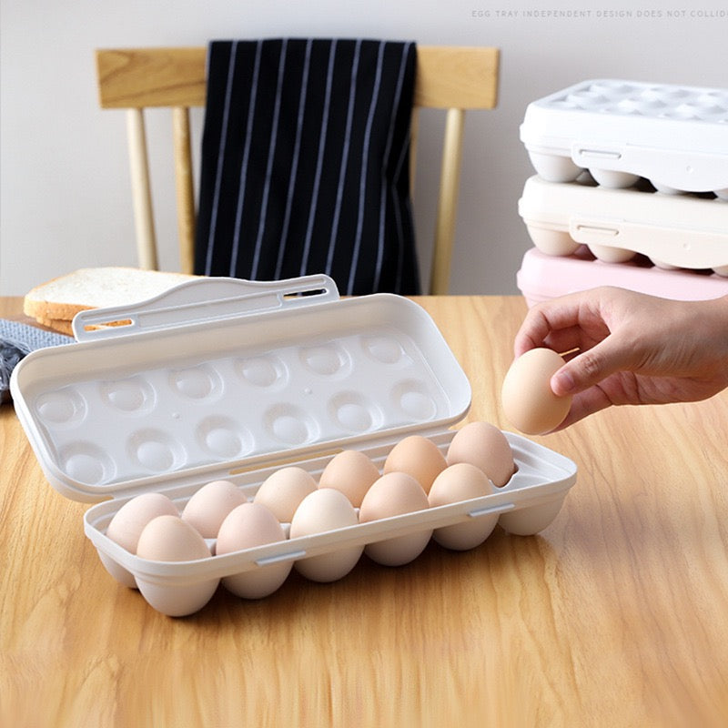 Snap On 12 Egg Storage Box Made from Eco Friendly Extracts