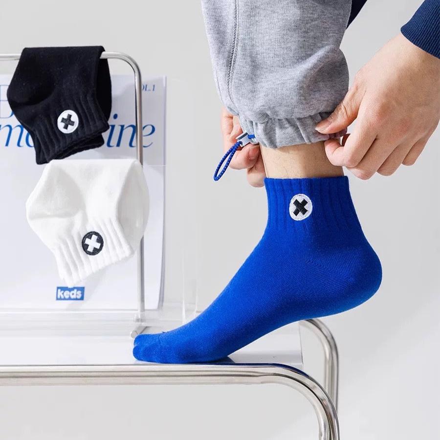 HOLA DEMO Super Soft Ankle Socks (Pack of 5 Pairs)