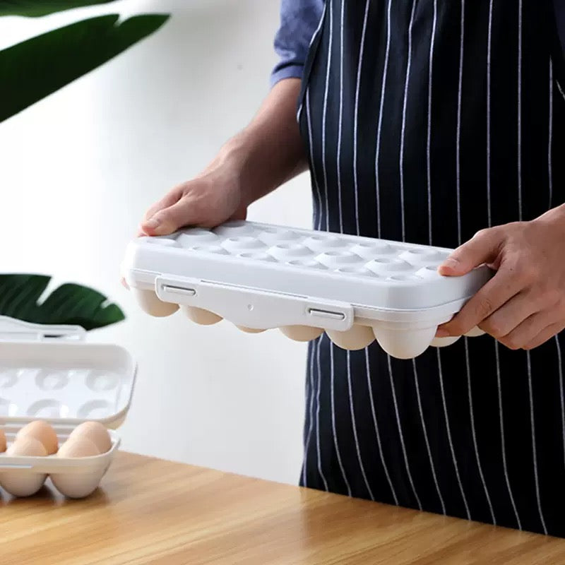 Snap On 12 Egg Storage Box Made from Eco Friendly Extracts