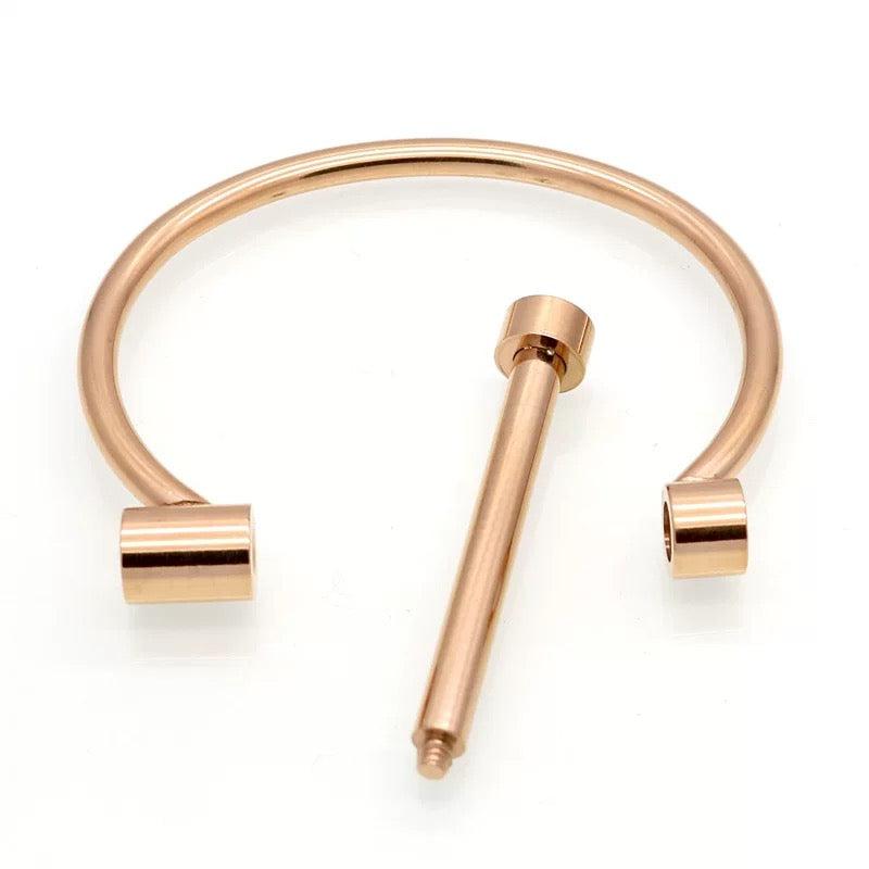 The Akira Screw-on Bangle Bracelet