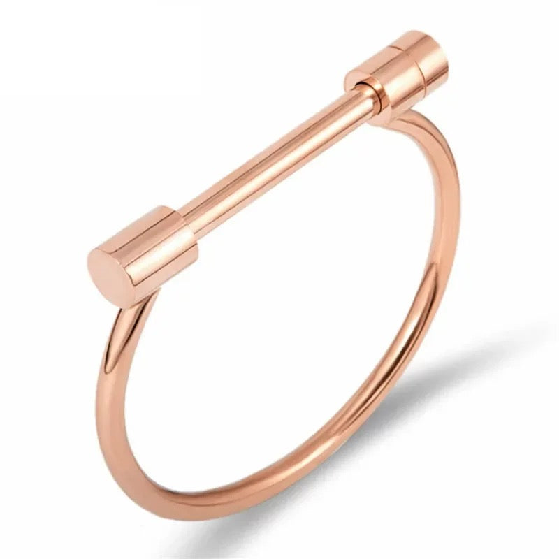 The Akira Screw-on Bangle Bracelet