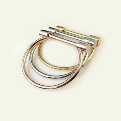 The Akira Screw-on Bangle Bracelet