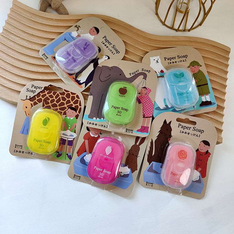 Bower Bird Paper Soap Sheets (50 Sheets)