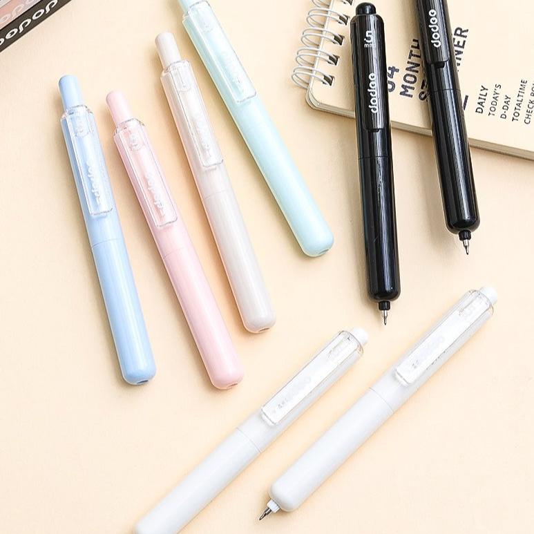 Quick-Drying Pocket Pen Click Gel Pen (Set of 4)