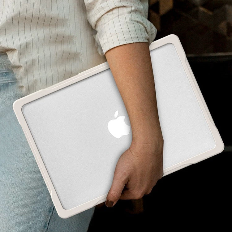 MacBook Hard Carbon fibre Bumper Shell Case for MacBook Air with Silicone Keyboard Cover