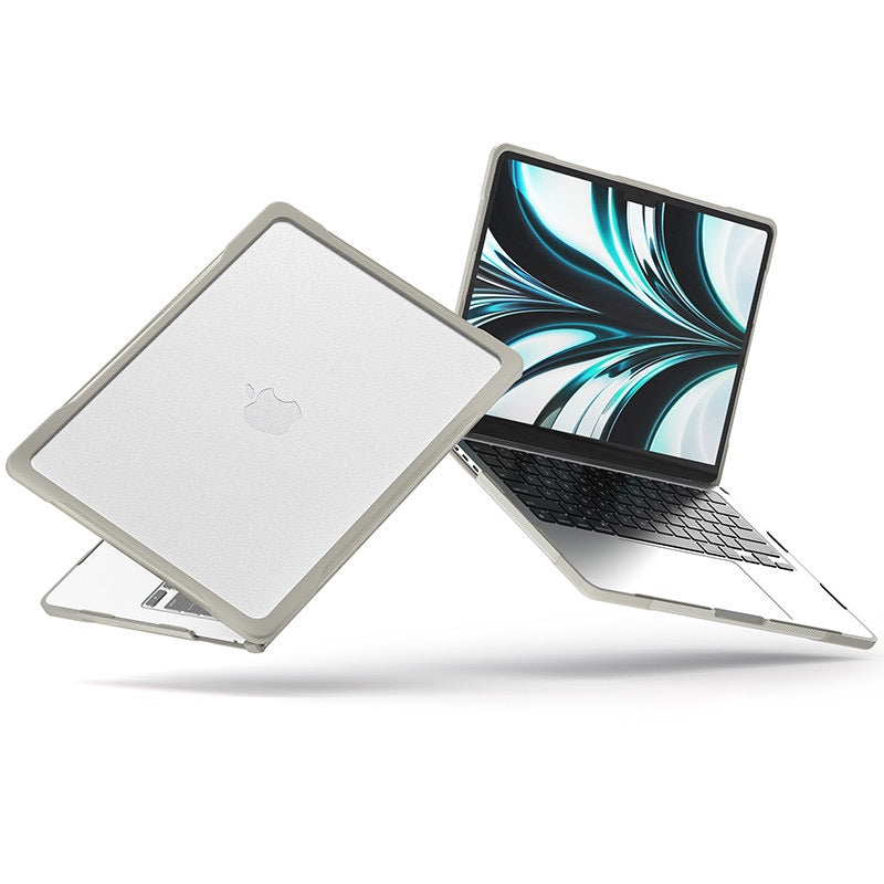 MacBook Hard Carbon fibre Bumper Shell Case for MacBook Air with Silicone Keyboard Cover