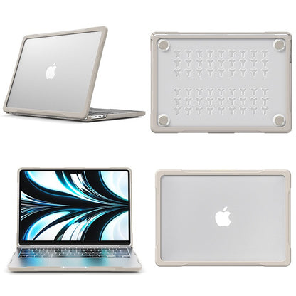 MacBook Hard Carbon fibre Bumper Shell Case for MacBook Air with Silicone Keyboard Cover