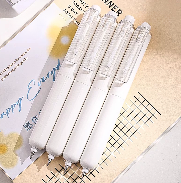 Quick-Drying Pocket Pen Click Gel Pen (Set of 4)