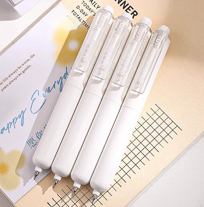 Quick-Drying Pocket Pen Click Gel Pen (Set of 4)