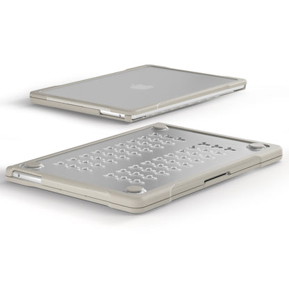 MacBook Hard Carbon fibre Bumper Shell Case for MacBook Air with Silicone Keyboard Cover