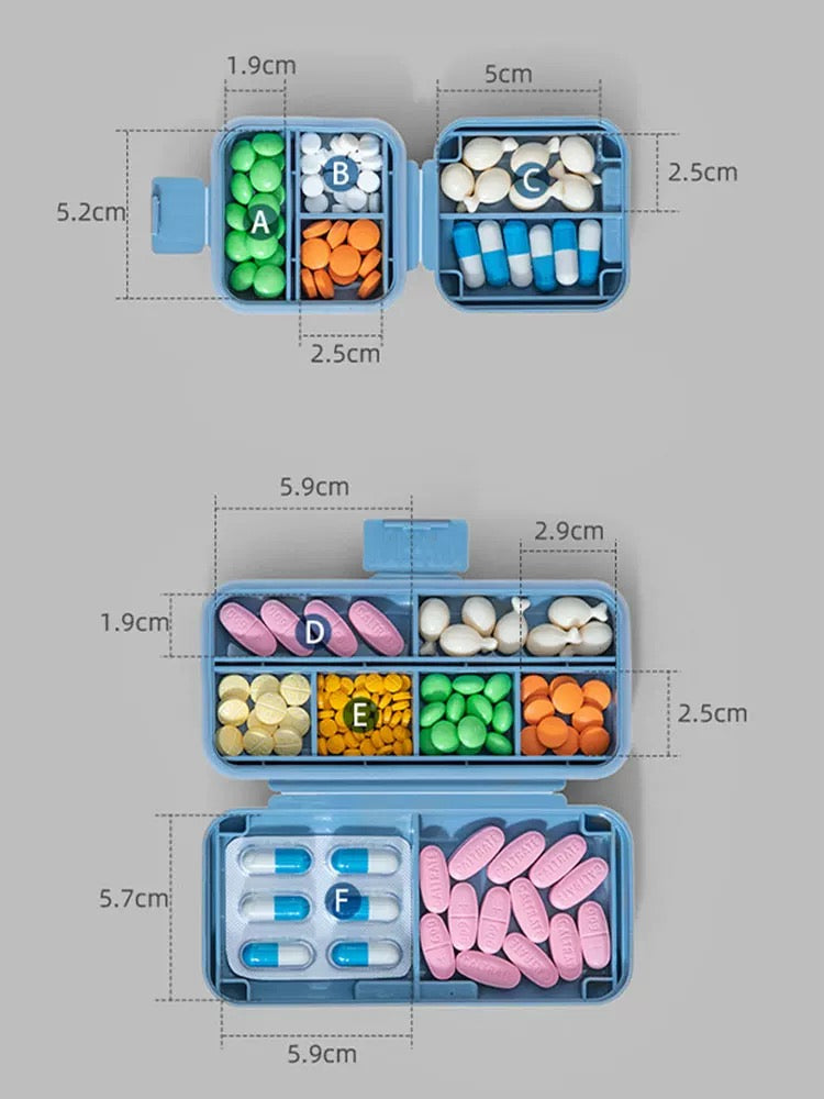 Travel Pill Box