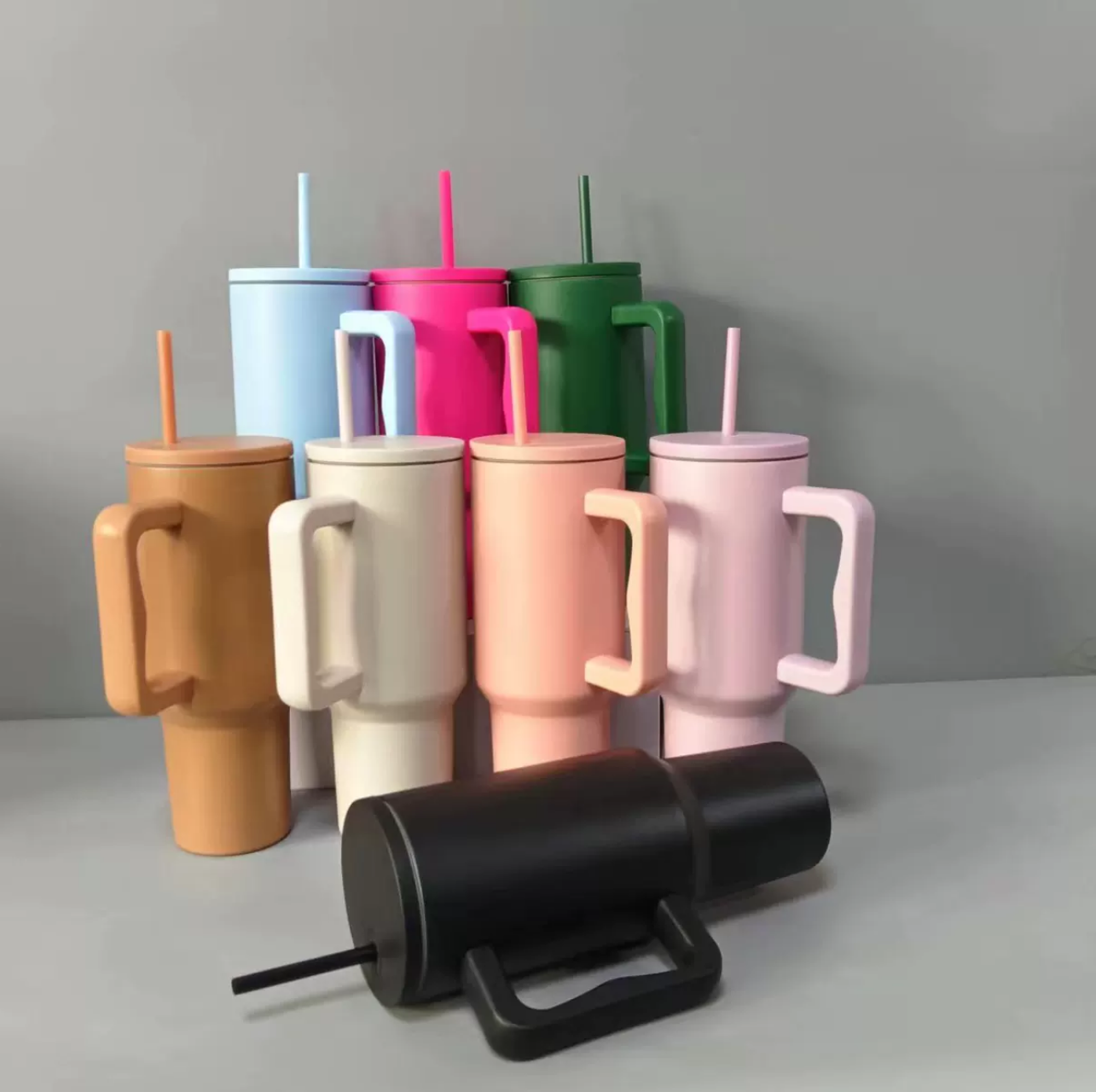 Tracey Coffee Tumbler (with straw)