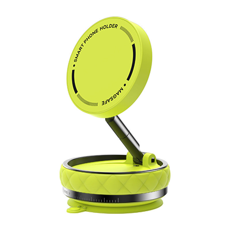 Foldable Car Phone Bracket Stand 360 Degree Rotation Adjustable with Double Suction Technology for Easy Viewing