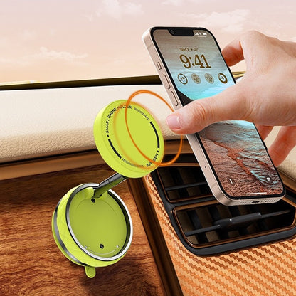 Foldable Car Phone Bracket Stand 360 Degree Rotation Adjustable with Double Suction Technology for Easy Viewing