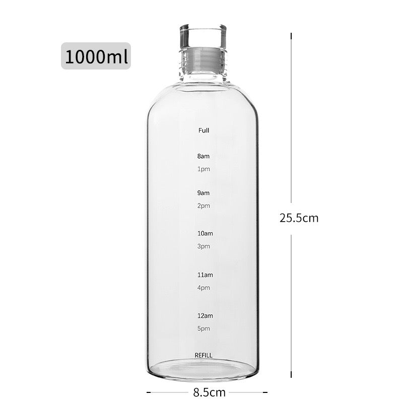 Borosilicate Glass Water bottles