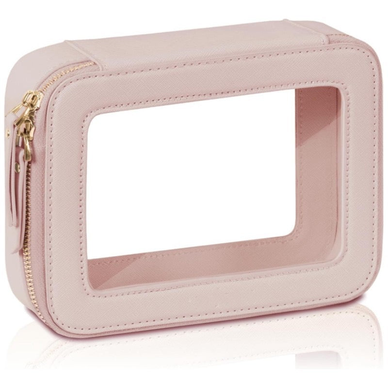 Clear Makeup Bag Cosmetic Organizer Case Waterproof Travel Toiletry Bag Skincare Pouch