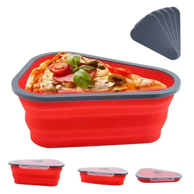 Collapsible Silicone Pizza Storage Box