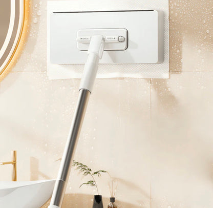 Self Clip Retractable and Multifunctional Cleaning Mop with Quick Cloth Replacement