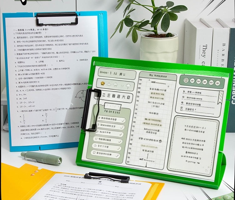 Adjustable A4 Clipboard 360 Degree Vertical and Horizontal Usage.