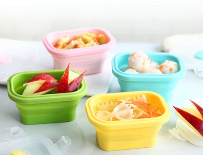 Collapsible  Mini Food Boxes (Set of 4)