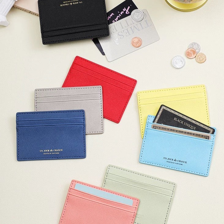 UN JOUR de CHANCE Card Wallet