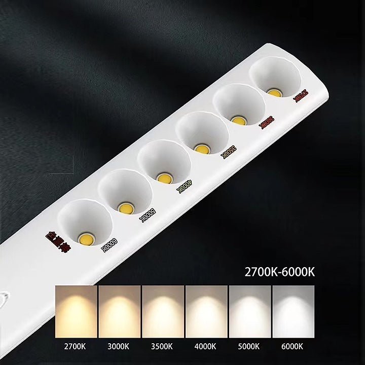 Rechargeable Portable Color Temperature Lamp Baton