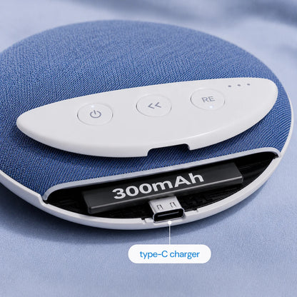 Under Pillow Speaker Ultra-Thin Wireless Bluetooth Pillow Speaker with timer, Acoustic fabric mesh, Light as feather,