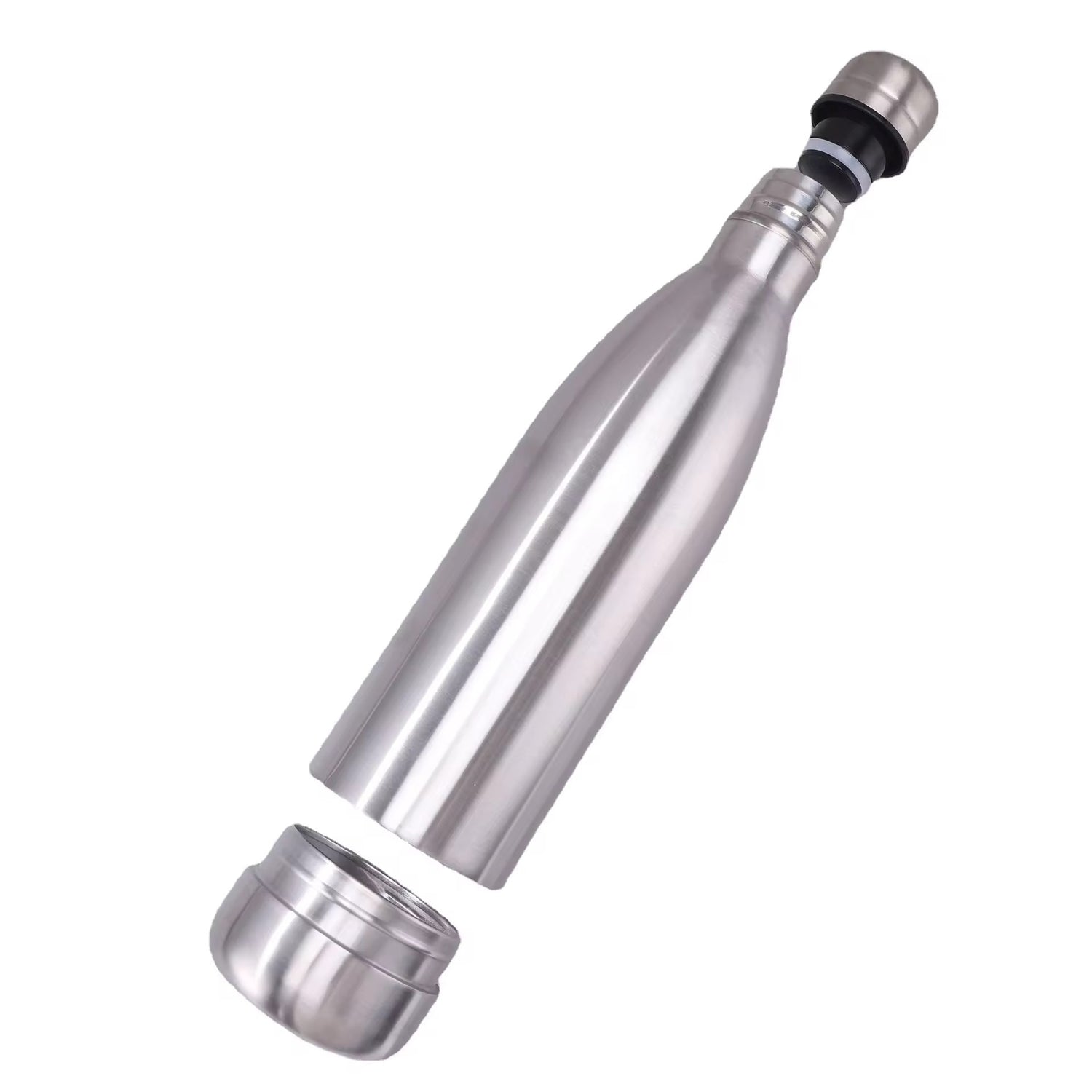 Stainless Steel Insulated Water Bottle with Secret Storage Compartment (750ml)