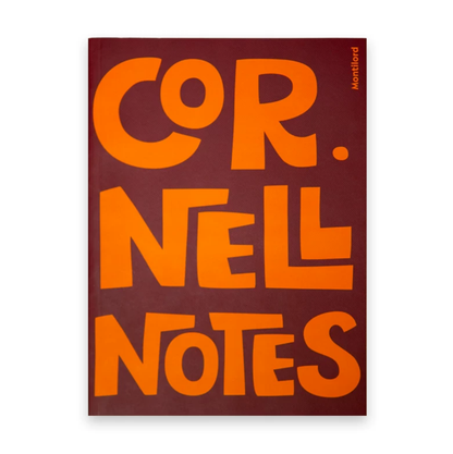 Montilord Cornell Notes Lined Notebook B5 Paperback Bullet Journal