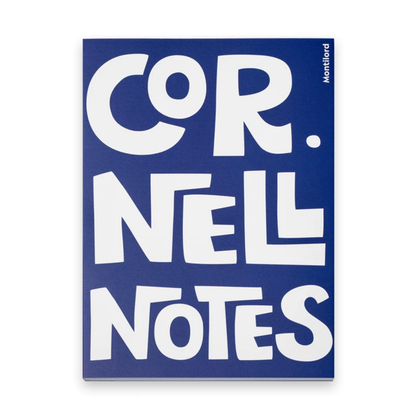 Montilord Cornell Notes Lined Notebook B5 Paperback Bullet Journal