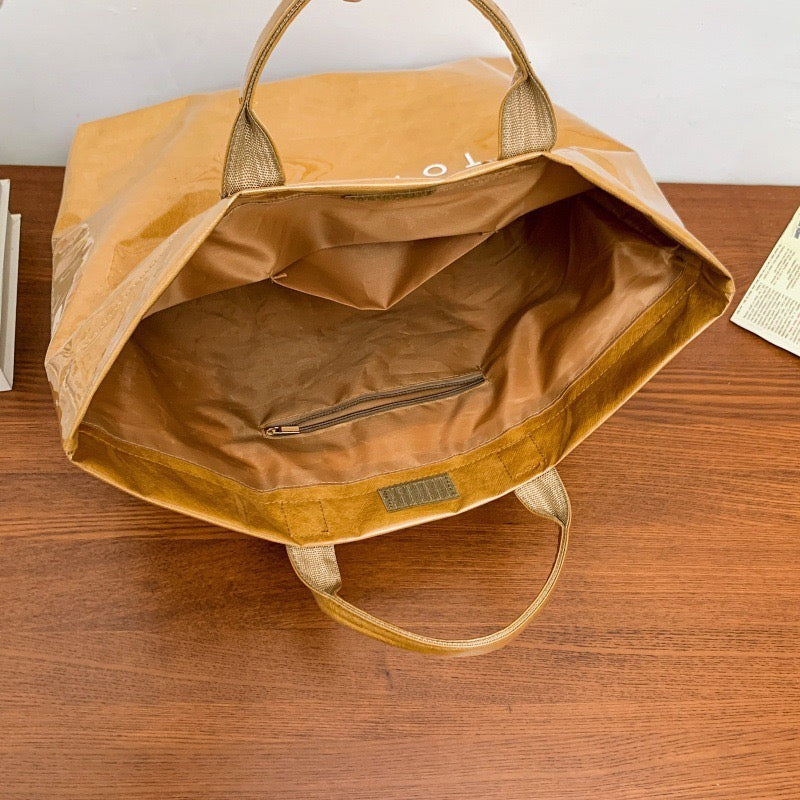 Women's Tyvek + PVC Fashion Tote Bags