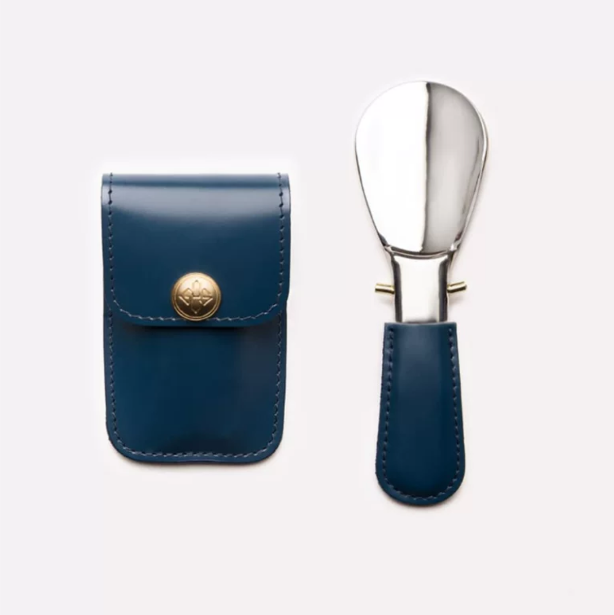 London Folding Shoe Horn with carry case