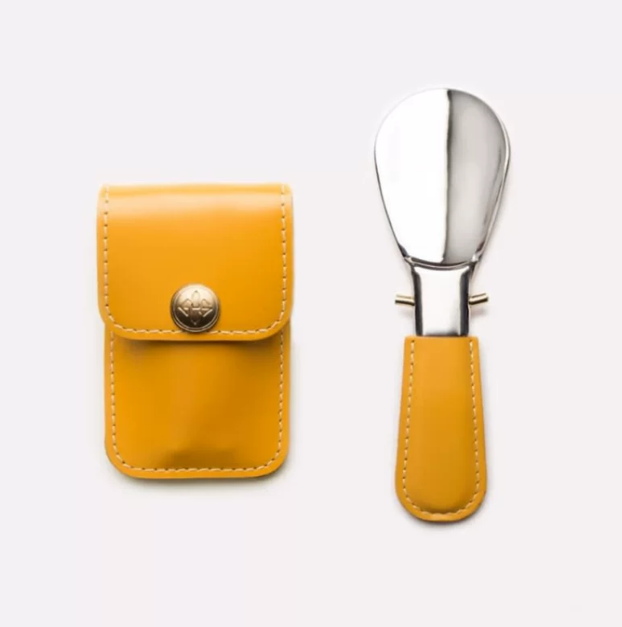 London Folding Shoe Horn with carry case