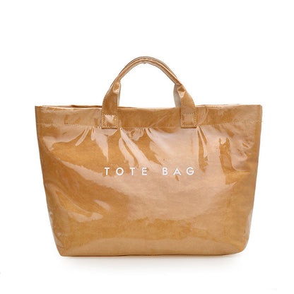 Women's Tyvek + PVC Fashion Tote Bags
