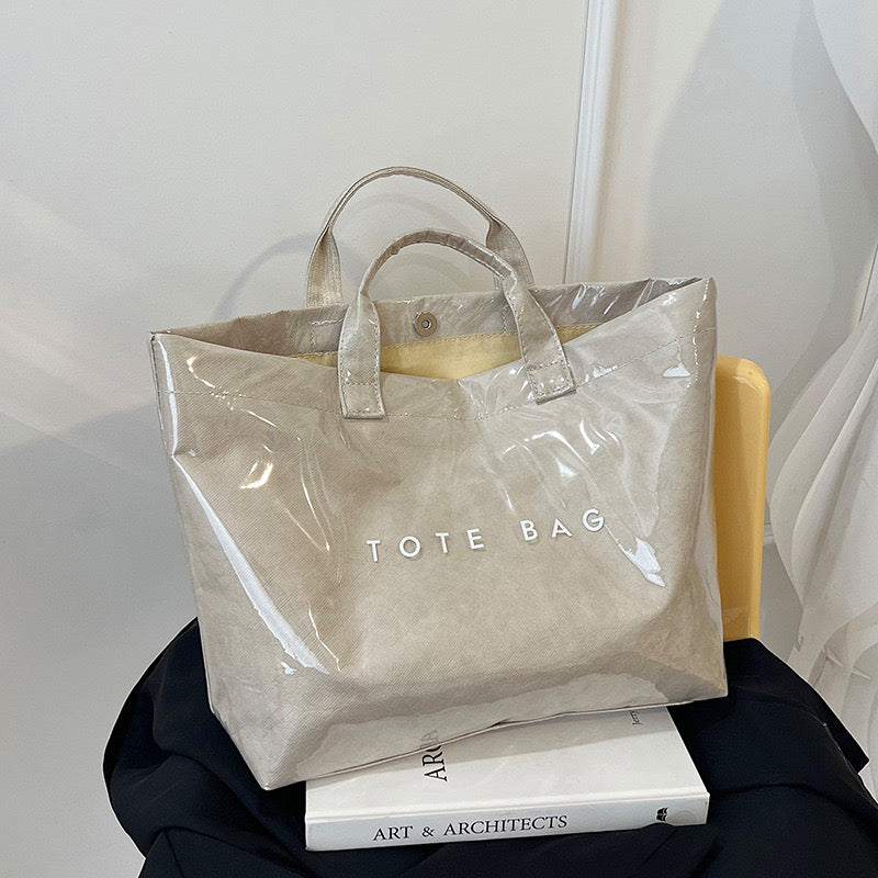 Women's Tyvek + PVC Fashion Tote Bags