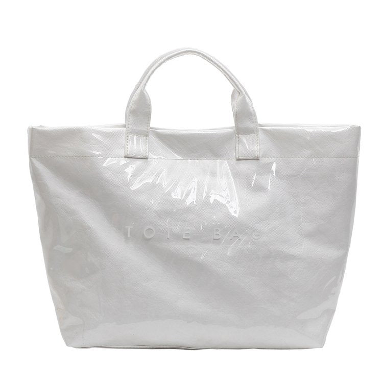 Women's Tyvek + PVC Fashion Tote Bags