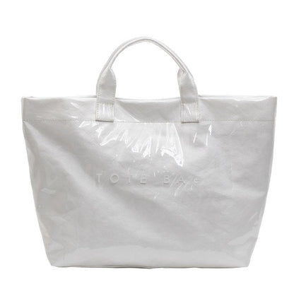 Women's Tyvek + PVC Fashion Tote Bags