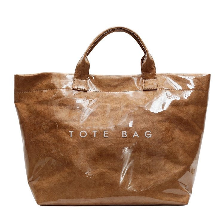 Women's Tyvek + PVC Fashion Tote Bags